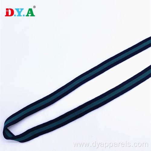 1cm customized polyester knitting ribbon webbing